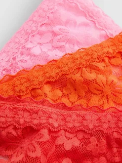 Pack de 3 tangas de encaje