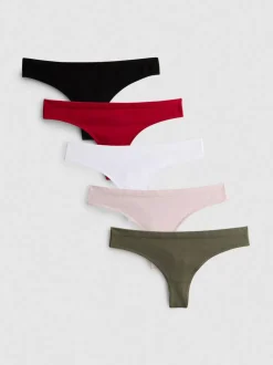 Pack de 5 tangas sin costuras