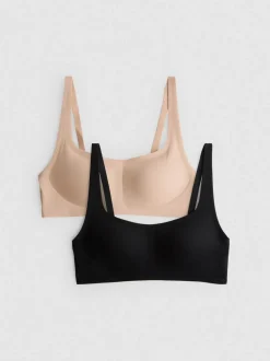 Pack de 2 tops cortos moldeadores antimarcas