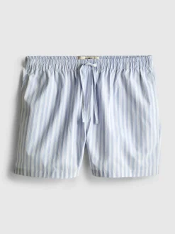 Pantalón corto de pijama a rayas