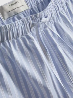 Pantalón corto de pijama a rayas