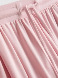 Pantalón corto de pijama con cordón y rico en modal