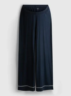 Pantalón de pijama de premamá de pernera ancha