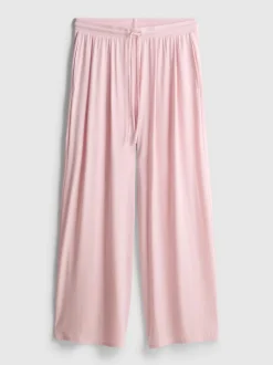 Pantalón de pijama holgado rico en modal