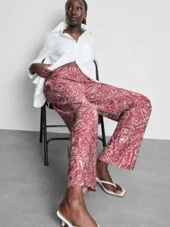 Pantalón palazzo estampado