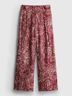 Pantalón palazzo estampado