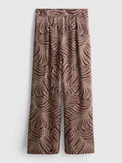 Pantalón palazzo estampado