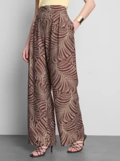 Pantalón palazzo estampado