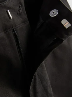 Pantalones bombachos de estilo militar con algodón