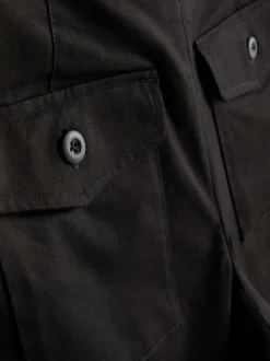 Pantalones bombachos de estilo militar con algodón