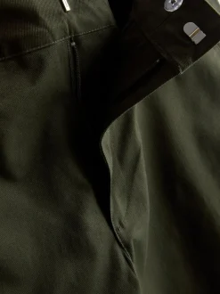 Pantalones bombachos de estilo militar con algodón