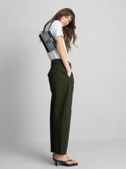 Pantalones bombachos de estilo militar con algodón