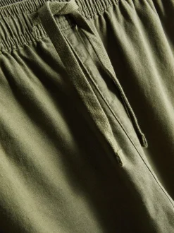 Pantalones cargo con cordón de ajuste