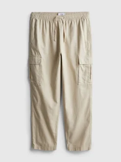 Pantalones cargo con cordón de ajuste