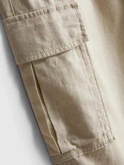 Pantalones cargo con cordón de ajuste