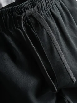 Pantalones cargo con cordón de ajuste