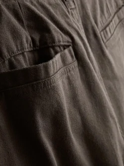 Pantalones chinos de talle medio