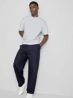 Pantalones chinos de talle medio