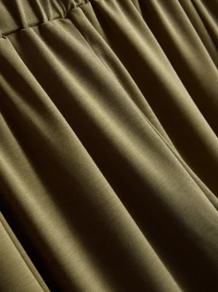 Pantalones cocoon de punto