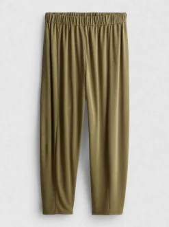 Pantalones cocoon de punto