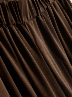 Pantalones cocoon de punto