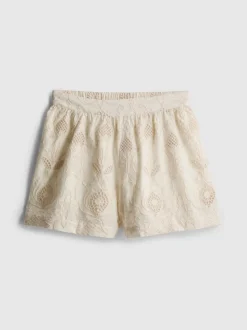 Pantalones cortos bordados de The Edit
