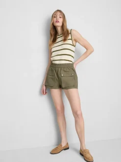 Pantalones cortos cargo con mucho algodón