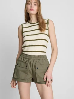 Pantalones cortos cargo con mucho algodón