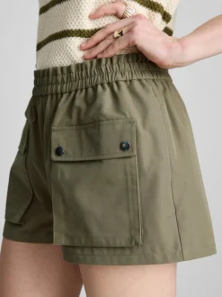 Pantalones cortos cargo con mucho algodón