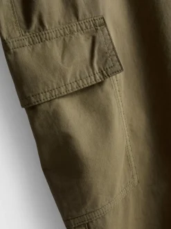 Pantalones cortos cargo de algodón de estilo militar