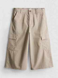 Pantalones cortos cargo de algodón de estilo militar