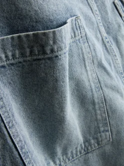 Pantalones cortos cargo vaqueros
