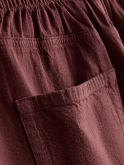 Pantalones cortos con cordón de ajuste con cuentas