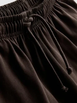 Pantalones cortos de algodón con cordón de ajuste
