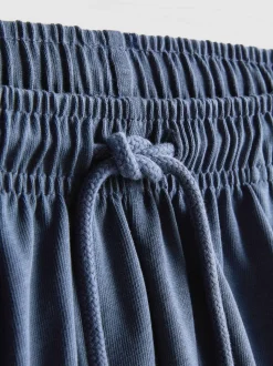 Pantalones cortos de algodón con cordón de ajuste