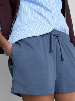 Pantalones cortos de algodón con cordón de ajuste