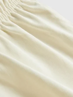 Pantalones cortos de algodón con cordón de ajuste