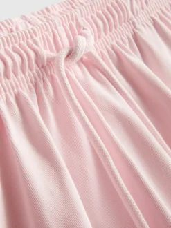 Pantalones cortos de algodón con cordón de ajuste