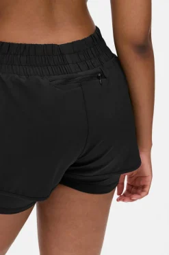 Pantalones cortos de correr tejidos