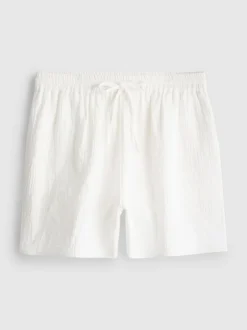 Pantalones cortos de muselina de algodón