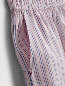 Pantalones cortos de pijama a rayas «Room service»