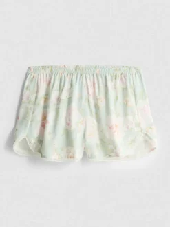Pantalones cortos de pijama con estampado floral