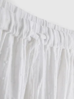 Pantalones cortos de pijama de algodón de plumeti
