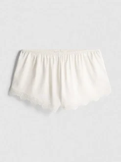 Pantalones cortos de pijama de satén clásicos