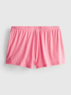 Pantalones cortos de pijama de pointelle
