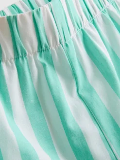 Pantalones cortos de pijama de algodón tejido