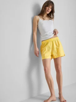 Pantalones cortos de pijama de algodón tejido