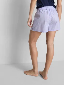 Pantalones cortos de pijama de algodón con estampado