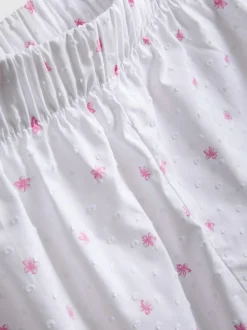Pantalones cortos de pijama tejidos en algodón