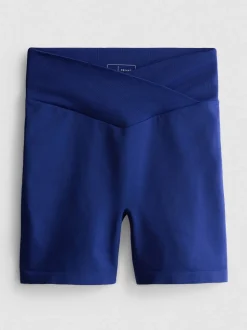 Pantalones cortos deportivos cruzados sin costuras
